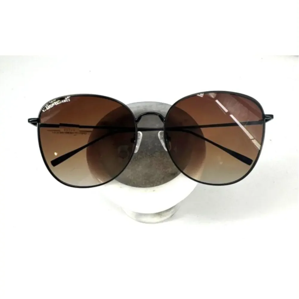 Thomas James LA Joy Sunglasses In Diella Brown lens with Black frame